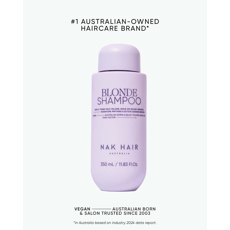 NAK Hair Blonde Shampoo 350ml
