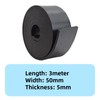 Rubber Strips, Neoprene Rubber Mat 50 mm x 5 mm