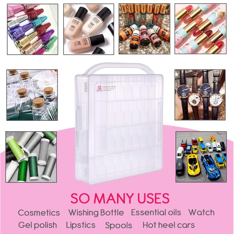 Makartt Large Gel Nail Polish Organizer Poly Nail Extension Gel