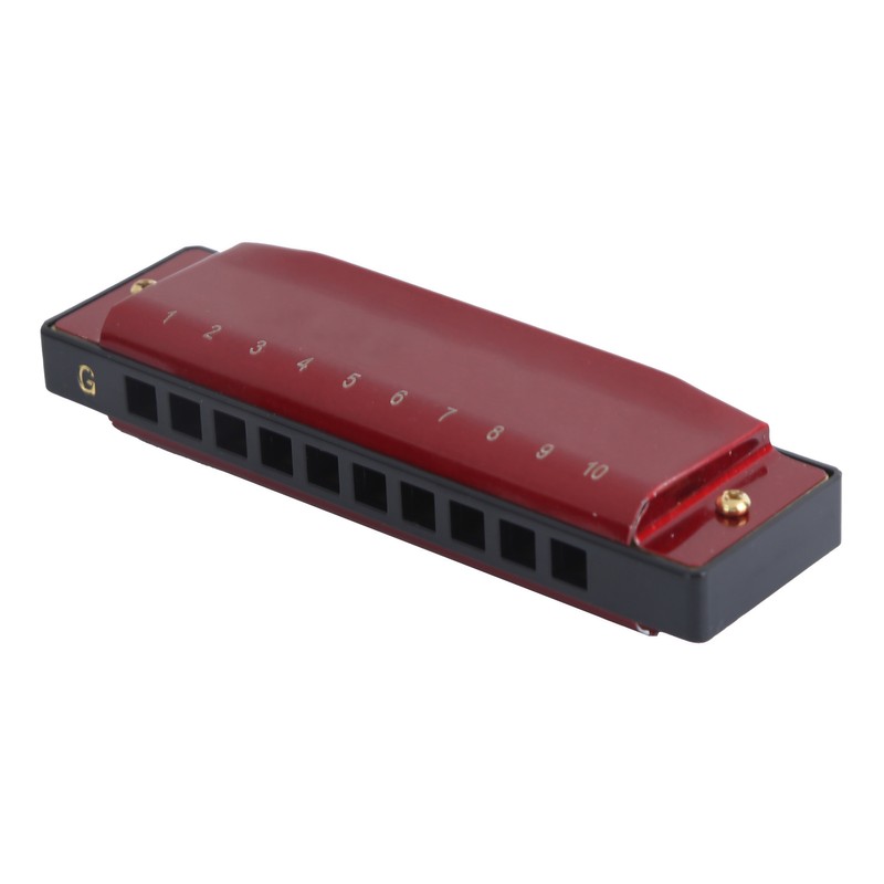 Harmonica 10 Hole 20 Tone G Key Playing Mouth Organ