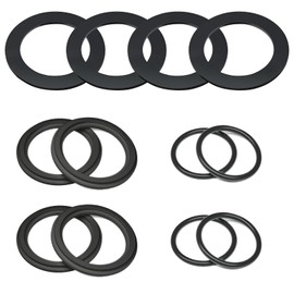 Pool O-Rings Replacement Part for Intex, Pack of 12 Pool Rubber Sealing Rings Washers, Pool O-Ring Sealing Rings, Pool Accessories for Intex, for 25076RP, for Intex 10747, 25006, 25010, 28633, 28635