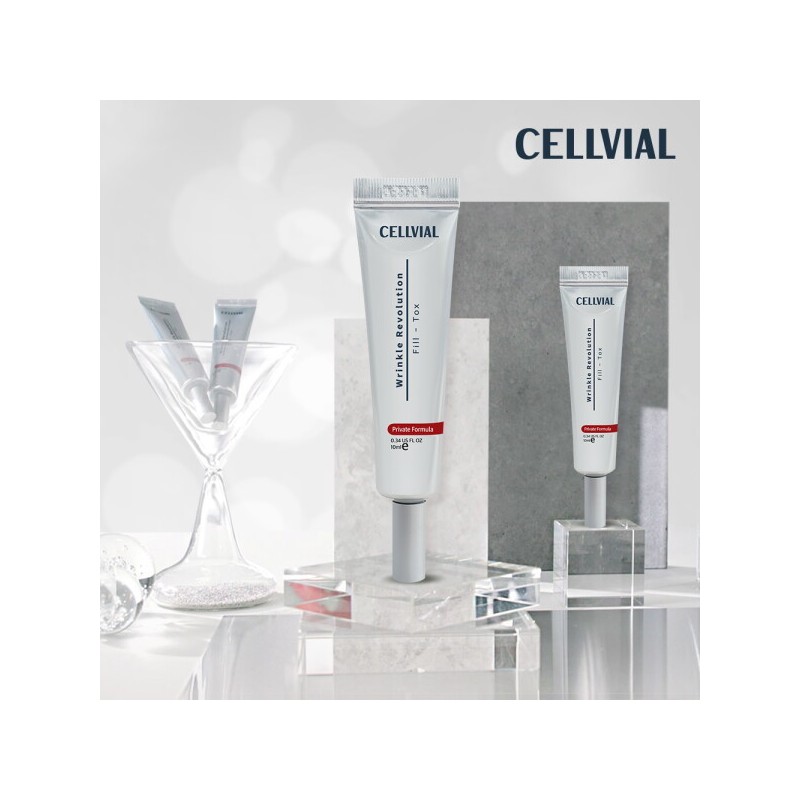 Selvielle 셀비엘 60초 주름지우개 필톡스 주름개선 크림 6개-무료체험분 포함/ 목