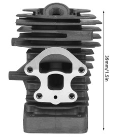 Cylinder Piston Kit, Cylinder Piston Kit Made of Aluminium Alloy, Cylinder Piston Set Replacement Suitable for Husqvarna 235 236 240 235e 236e 240e Chainsaw