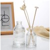 Glass Diffuser Bottles 2.9 High 40ml 1.35 Fl Oz Round