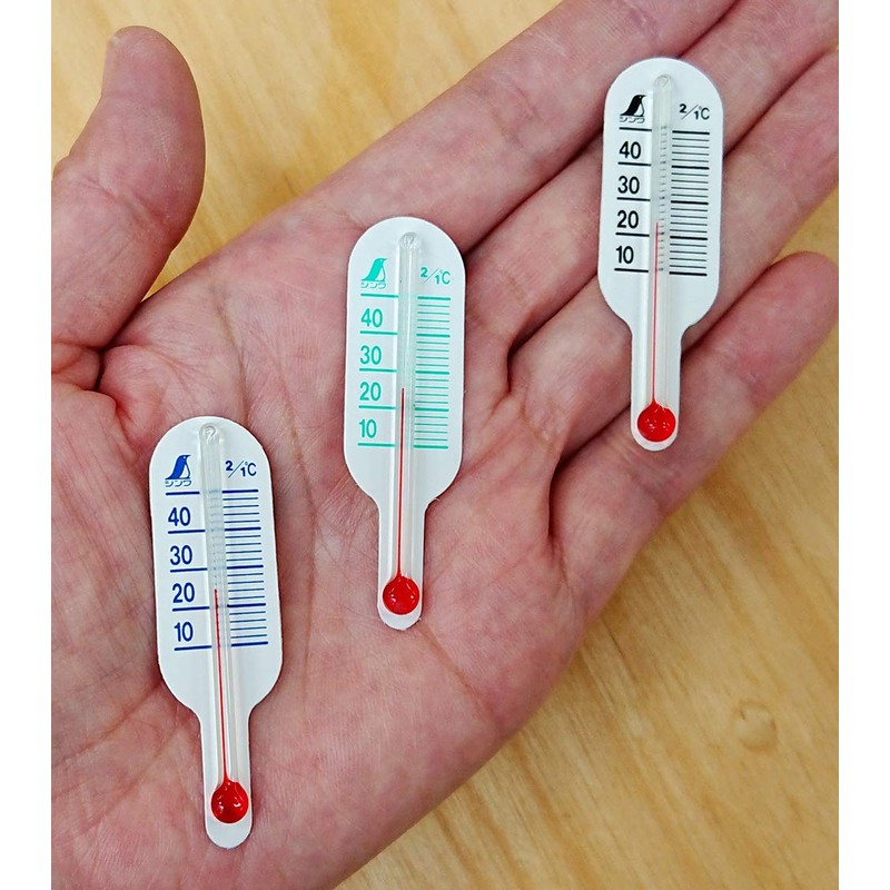 Shinwa Sokutei Earth Thermometer O-3 Mini B Black Blue Green