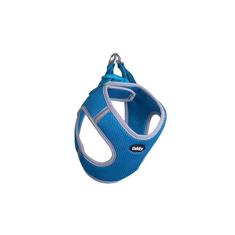 Nobby Mesh Harness Delight, Light Blue, S: Chest: 35-40 cm,