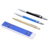 Carpenter Pencil Mechanical 2.0mm Marking Scriber Tool with Refills for