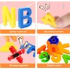 106 PCS Classroom Magnetic Letters and Numbers for Toddlers Early