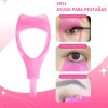 20 Pares Blister Extensiones De Pestañas 3d + Kit Maquillaje