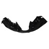TRQ Front Right Inner Fender Liner Black Passenger Side Compatible