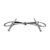 Equine Smile ES0105 Snaffle Bit Simple Broken Stainless Steel 21