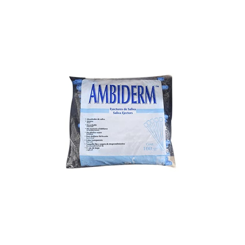 AMBIDERM, EYECTORES DE SALIVA 15cm. APPCROM