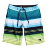 Quiksilver Men's Everyday Stripe Vee 21 Boardshort, Moroccan Blue, 32