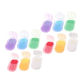 Outanaya Portable Hand Soap Strips 12 Boxes of Travel Soap Sheets for Camping Hiking and Outdoor Use