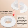 OD 5''X ID 2''X H1'' Floor And Ceiling Plate Cover
