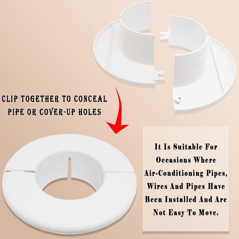 OD 5''X ID 2''X H1'' Floor And Ceiling Plate Cover
