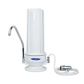 Crystal Quest Single Plus Fluoride Countertop Water Filter System