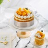 Teokantz 6 PCS Ø 8 cm Crumpet Rings Non Stick,