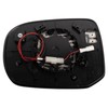 TRQ Right Mirror Glass Clear Passenger Side Compatible with 20-22