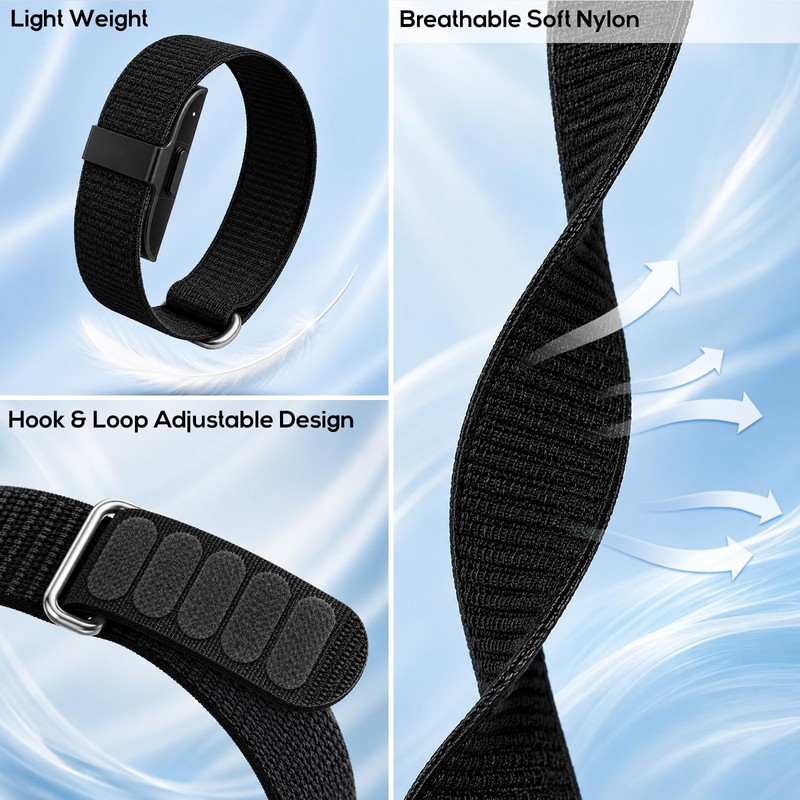 JIWORT Nylon Loop Hume Band Replacement Strap Compatible with Hume