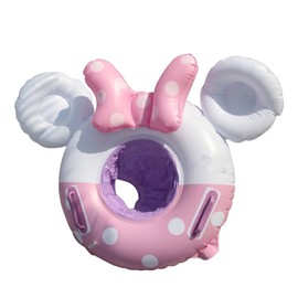 Baby Inflatable Swimming Ring Infant Swimming Float Swimming Pool Toys Accessories Pink