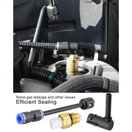 Vaticas Suspension Elbow Air Strut Repair Kit Replace 68084809AA 68059905AD 68059905AC Fit for Jeep Grand Cherokee Dodge Ram 1500 2011-2020 With Hose