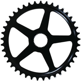 Esjot Unisex - Adult Chainring 03370988 Chainring, Black, 41 Teeth