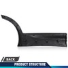 PIT66 Matte Black Rear Left Door Lower Molding Door Garnish