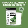 Clean Simple Eats Super Greens Powder, Naturally Flavored Greens Powder