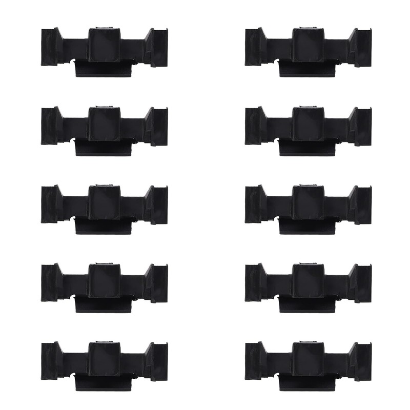 J-ouuo 10pcs Headlight Trim Ring Clip 51132752145 Plastic Front Headlight