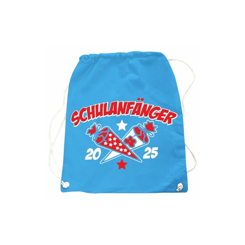 Rucksack Turnbeutel Tasche Schulanfänger Schuleinführung 2025 in vielen Farben