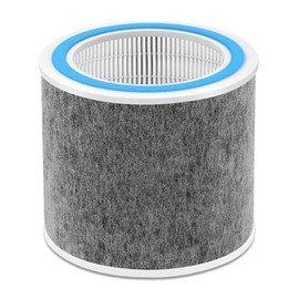 Replacement True HEPA H13 Filter for Shark HP100 HP100C HP102 HP102C HP102PET HP102PETBL HP105 HP130 HP132 HC450 HC450C HC451 HC452 HC452C HC455 UA205 UA455 Air Purifiers, Part # HE1FKPET, HE1FKBAS