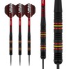 WINMAU Outrage 21 gram Brass Darts Set with Prism Flights