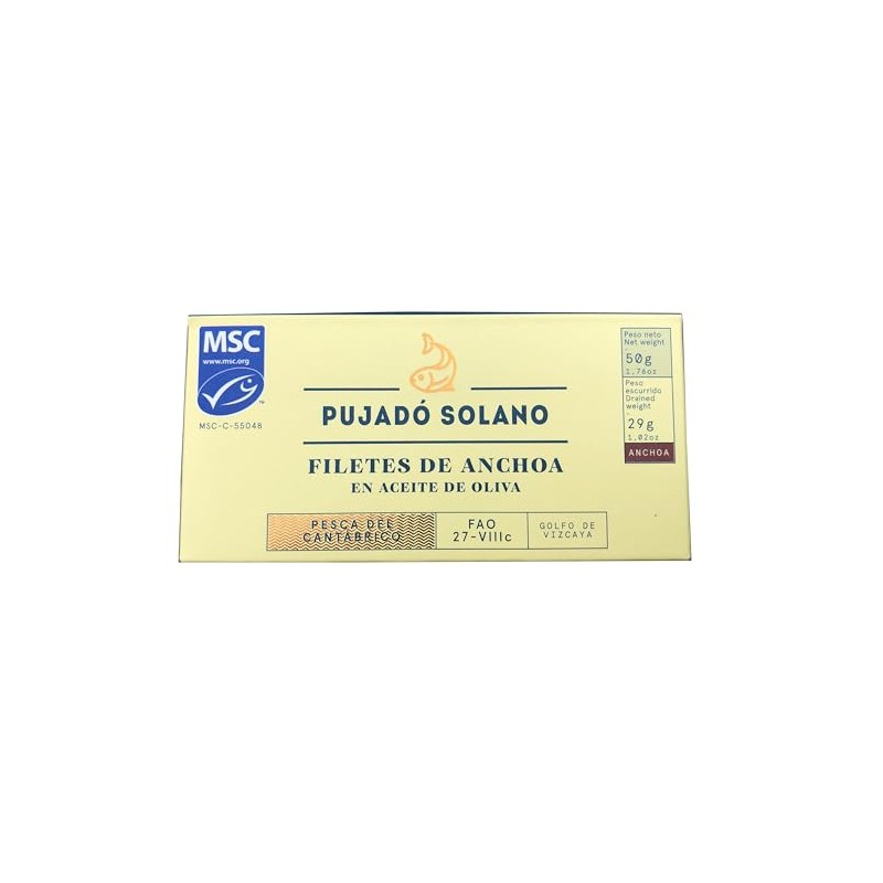 Cantabrian salted anchovies 50g