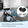 LEYURISE Dishwasher Circulation Pump To Sump Elbow Hose and Clamps