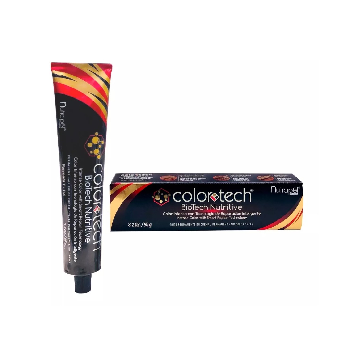 Colortech 3 Tinte Profesional Cabello Tono A Elegir Tubo 90g - ibspot.com