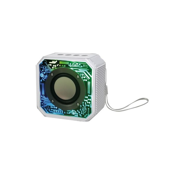 Sunix 800 Mah Kablosuz 5.2 Ledli Taşınabilir Bluetooth Hoparlör Beyaz