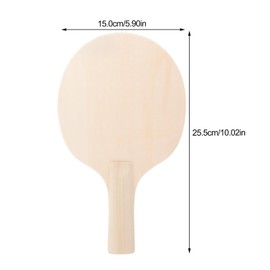 Toddmomy 2pcs Diy Table Tennis Racket Pong Rackets Painting Wood Toy Paddle Bundle Game Paddle Rackets Table Tennis Bats Kids Racket Game Diy Education Toy Student Wooden Trainer Pingpong