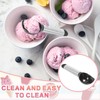 Stainless Steel Trigger Ice Cream Scoop Set – 4-Piece Professional