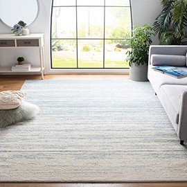 Safavieh Adirondack Collection ADR113T Modern Ombre Area Rug, 8' x 10', Slate / Cream