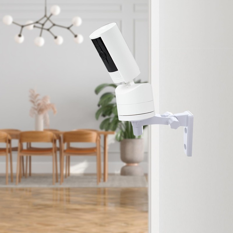 Camera Mount Compatible with Ring Pan-Tilt Indoor Cam(2024 Release), 180°Adjustable