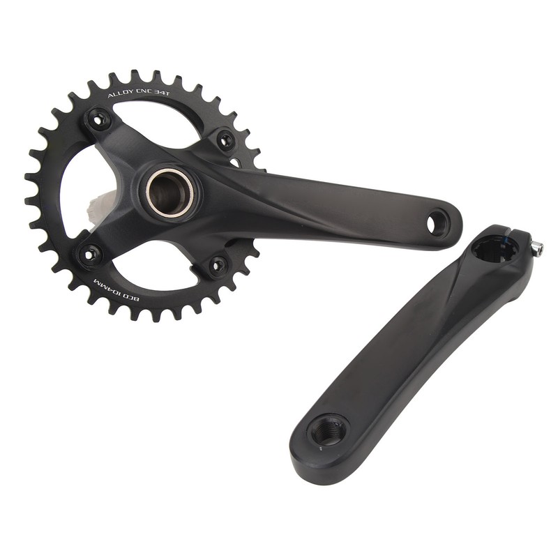 Mountain Bike Crank Arm Set Hollow One Piece Positive Negative