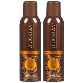 Body Drench QuickTan Instant Bronze Self Tanning Spray – Fast-Drying Self Tanner Spray for Natural-Looking Tan, 6 oz, 2 Pack