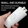 90UF CBB60 Motor Run Capacitor, 450VAC 50/60HZ Cylindrical Capacitor for