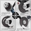 Bestgle M10 Angle Grinder Locking Nut Quick Release Pressure Plate