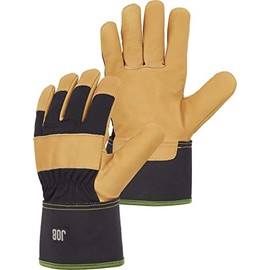 Hestra Job Volfram Glove for Rough Duty Jobs, Landscaping, Materials Handling and Everyday Protection - Tan - 11