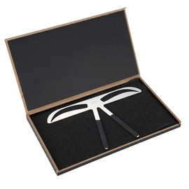 Eyebrow Stencil Ruler For Eyebrows Measuring, Reusable Three-point Balance Positioning Kit Eyebrow Shaping Makeup Permanent Eyebrow Balance Template(Falling Tail Eyebrow)