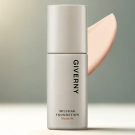Anjumain Giverny adhering matte fit foundation 30ml, 21C cool beige, 1 piece / 지베르니 밀착 매트핏 파운데이션 30ml, 21C 쿨 베이지, 1개