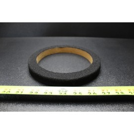 ENNIS ELECTRONICS 1 MDF SPEAKER RING SPACER 6.5 INCH CARPET WOOD 3/4 FIBERGLASS ENCLOSE RING-65CBK