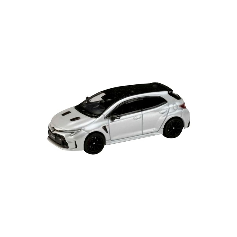HJ64 1/64 Toyota GR Corolla RZ Platinum White Pearl Mica